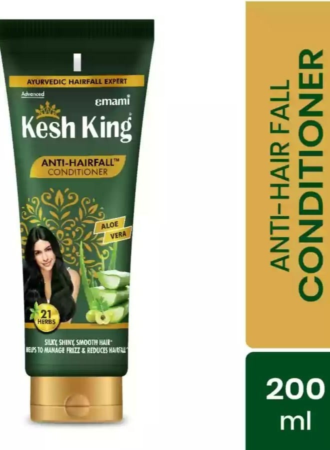 emami KESH KING Anti Hairfall Conditioner Aloe Vera 200 ML - Image 1
