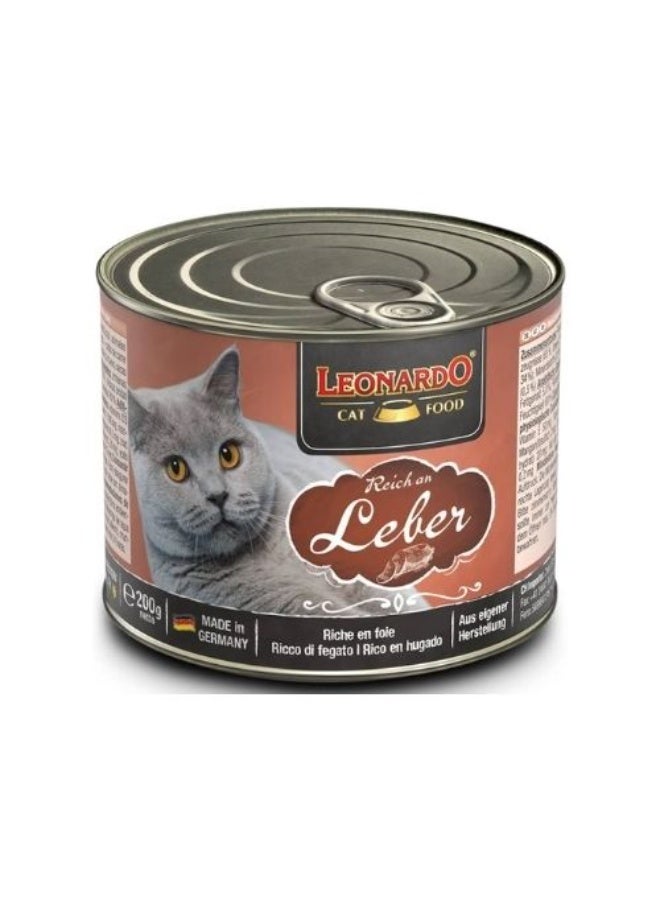 Legends Leonardo Wet Cat Food with Liver 200g