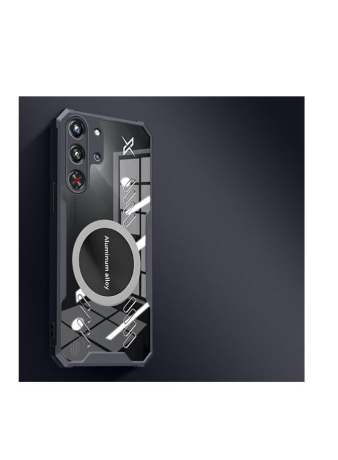 Case for ZTE Nubia Red Magic 10 Pro / 10 Pro Plus, Graphene Heat Dissipation Magnetic Anti-fall Phone Case, Cooling Anti-fingerprint Durable Shockproof Protective Cover - Image 1