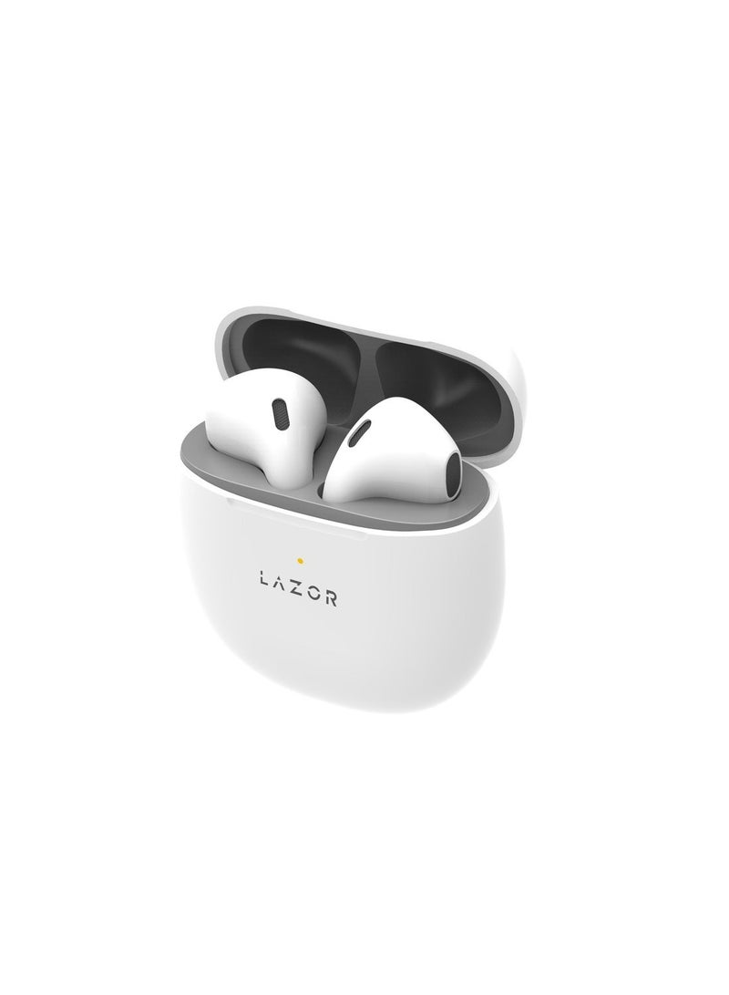 Lazor Chorus Earbud with 3 hours playback time Audio EA238 White - Image 2