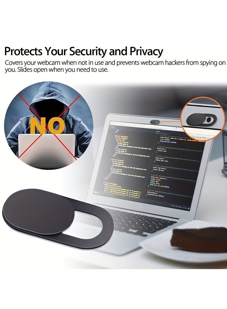 5pcs Webcam Cover Shutter Slider Plastic Camera Cover Phone Lens Sticker For IPhone PC Laptop