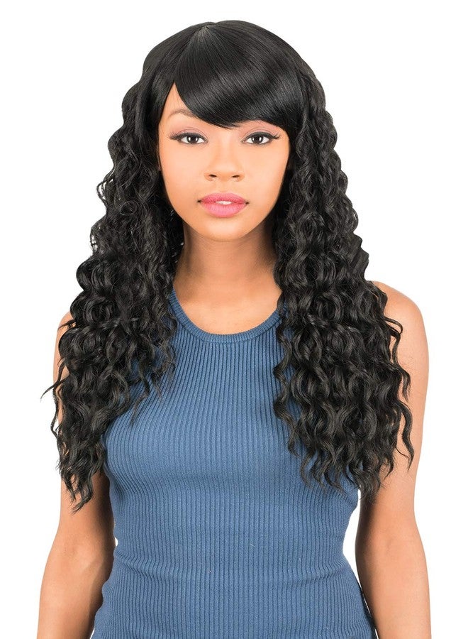 Born Free New Born Free Synthetic Full Wig - CUTIE WIG COLLECTION LONG WAVY CT164 (DYX/RED_WINE) - Image 1