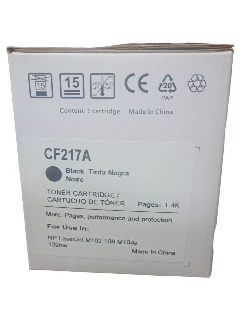 TONER MASTER Toner Cartridge 17A CF217A For HP Laserjet M102/M130 M104a 132nw Black  - Image 2
