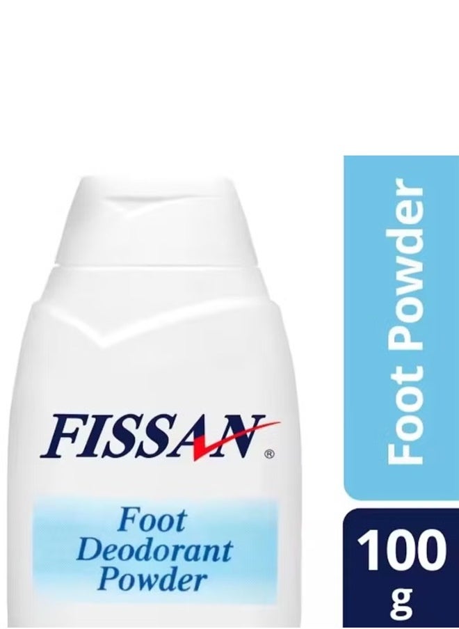 fissan Foot Deodorant Powder White 100grams  - Image 1
