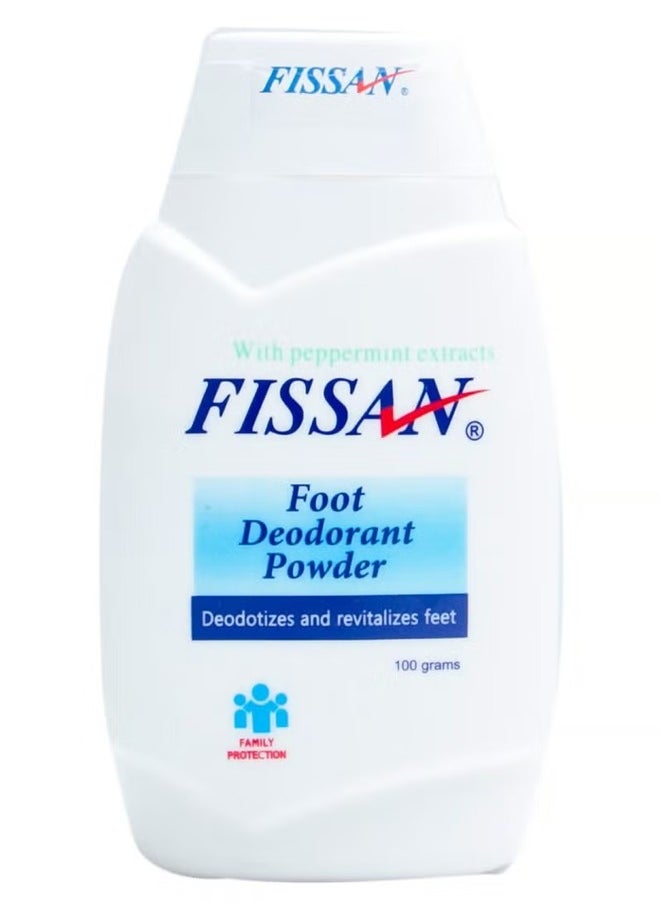 fissan Foot Deodorant Powder White 100grams  - Image 2