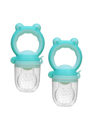 2-Piece Baby Food Feeders, Soft Chewable Silicone Teething Pacifiers with High-quality and Non-toxic Material, Lightweight Design Fruit Teethers for Toddler Infant, Light Blue - pzsku/Z0F14D214A8FCF3BB4E59Z/45/_/1679555457/04cffc1d-58ad-48c2-a761-29cb958dde74