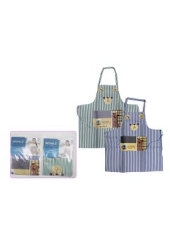 AL QADAH Bear Design Printed Apron 74x71cm Cook with Joy and Style  - Image 2
