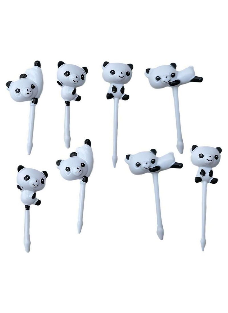 Oasisgalore Cute Animal Fruit Picks - Reusable Cartoon Toothpicks for Snacks & Lunchbox Decoration  - Image 1