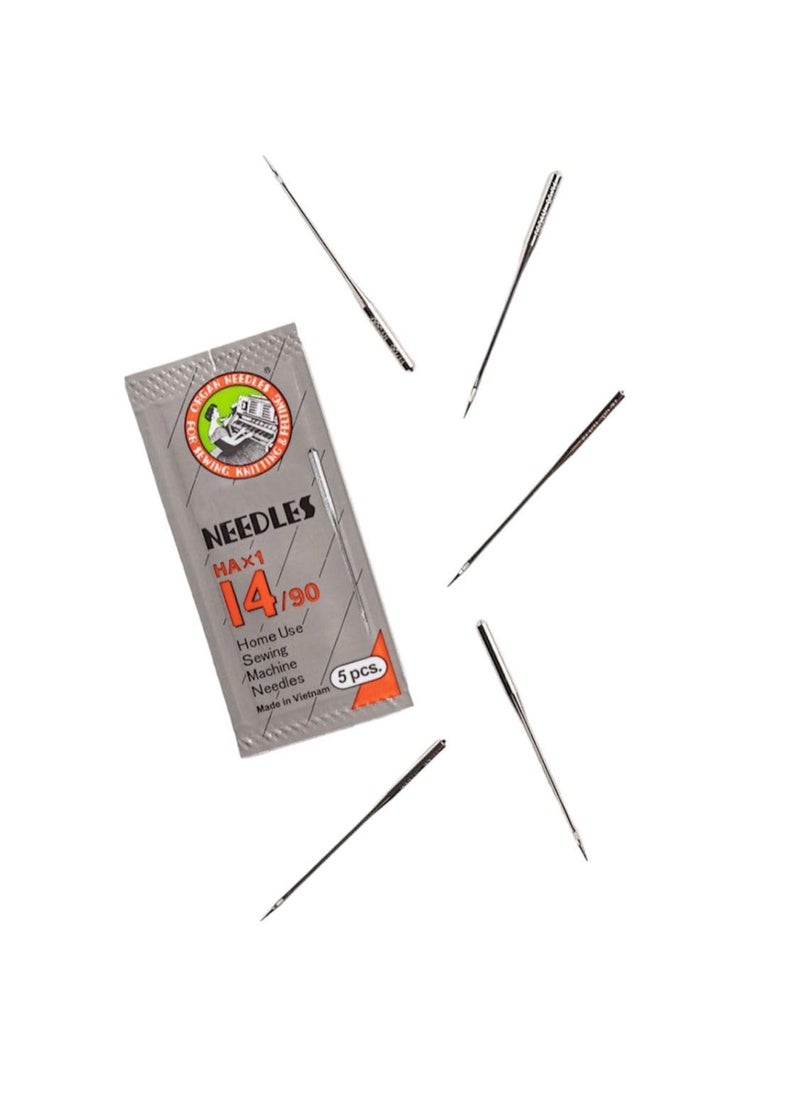 Zenith Zenith Combo of Original Needles Size NO HA 14 4 Packs 20 Needles 1 Zenith Premium Bobbin case 5 Zenith Bobbins Combo Works with All Automatic Home Use Machines  - Image 4