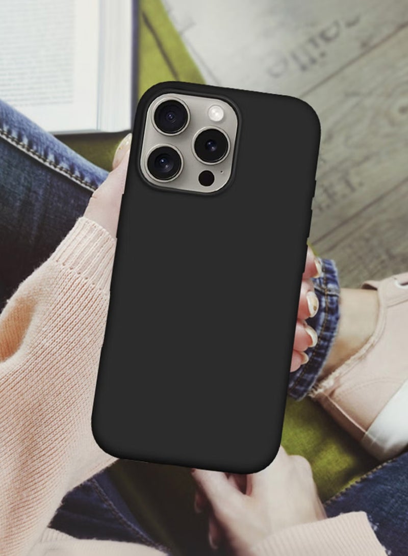 CATANES (for iPhone 16 Pro) Case, Slim Silicone Case, Full Covered Anti Scratch Shockproof Protective Cover - Image 4