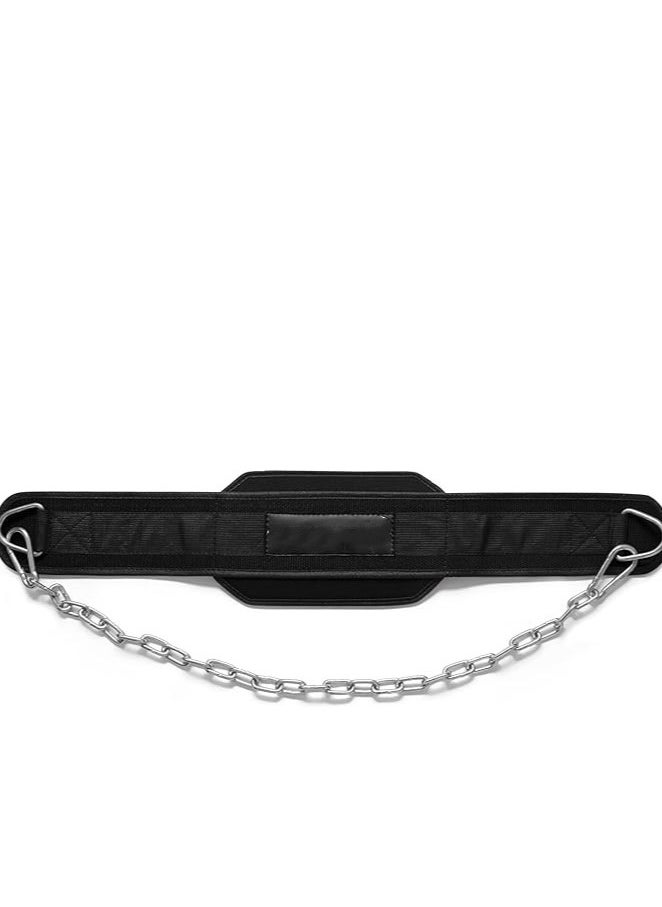 Generic - Dip Belt With Chain For Weightlifting,Pull Ups,Dips Heavy Duty Steel Chain For Added Weight Training - Image 1
