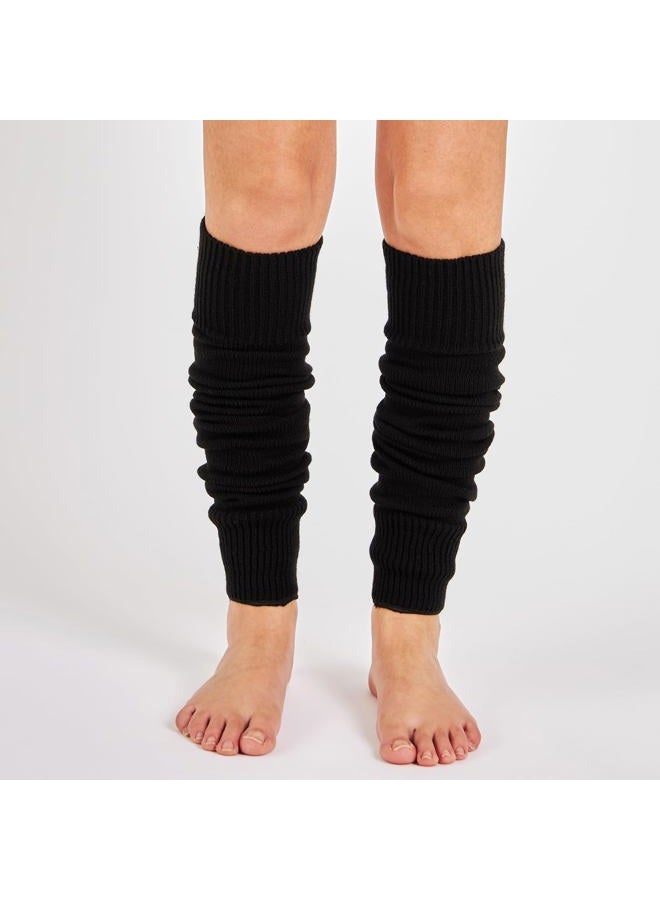 Mysocks Women's Leg Warmers Women Girls Winter 80s Leg Warmers Leg Warmers Knee Socks Leg Warmers Stockings in One Size, black, Einheitsgröße - Image 3