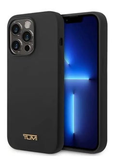 Tumi iPhone 14 Pro Hard Case Women Liquid Silicone - Black  - Image 4