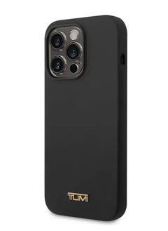 Tumi iPhone 14 Pro Hard Case Women Liquid Silicone - Black  - Image 1