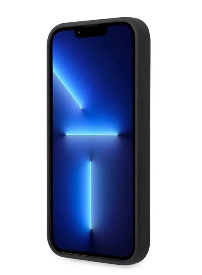 Tumi iPhone 14 Pro Hard Case Women Liquid Silicone - Black - Image 5