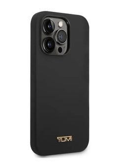 Tumi iPhone 14 Pro Hard Case Women Liquid Silicone - Black  - Image 3