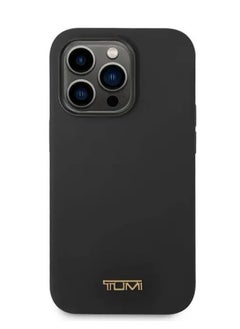 Tumi iPhone 14 Pro Hard Case Women Liquid Silicone - Black  - Image 2