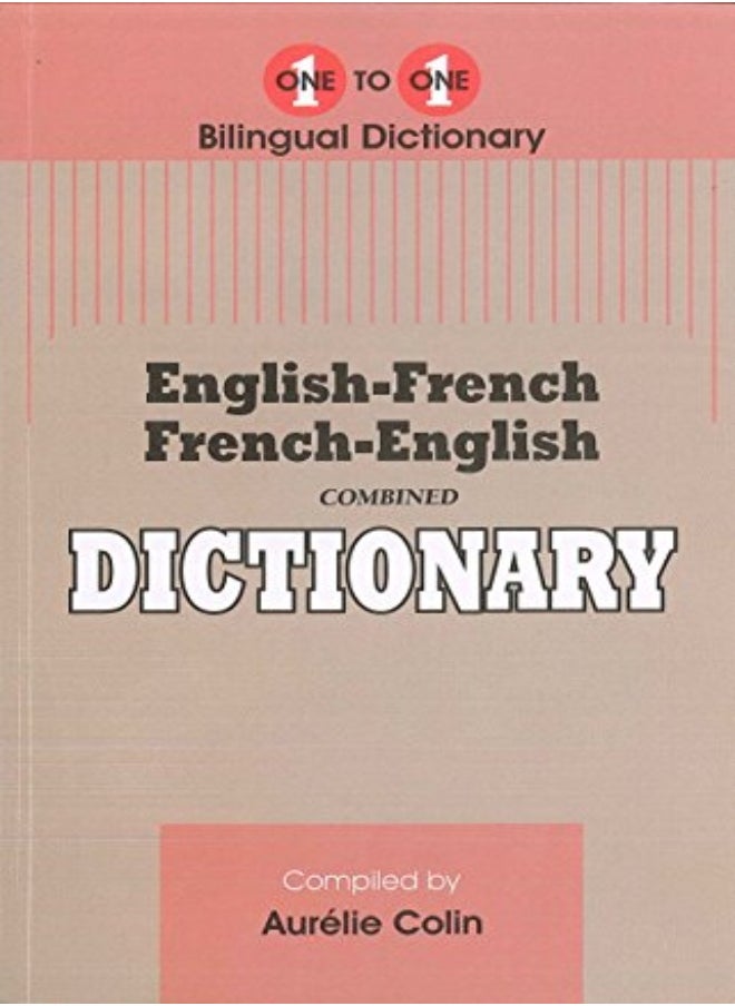 English-French & French-English One-to-One Dictionary 