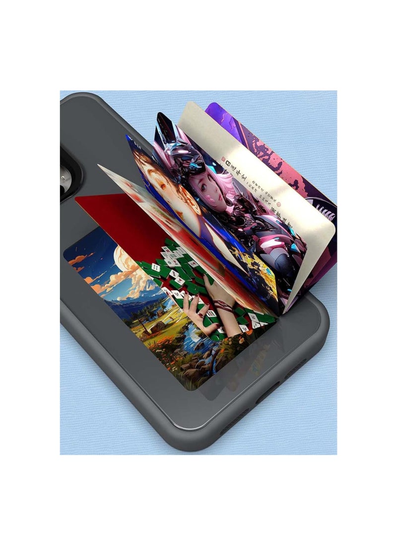 silvercnc - E Ink Phone Case for iPhone 16 Case, Smart Ink Screen Phone Case, NFC Ink Screen Phone Case Supports Custom Picture Photo DIY Display Imaging (White,for iPhone 16) - Image 1