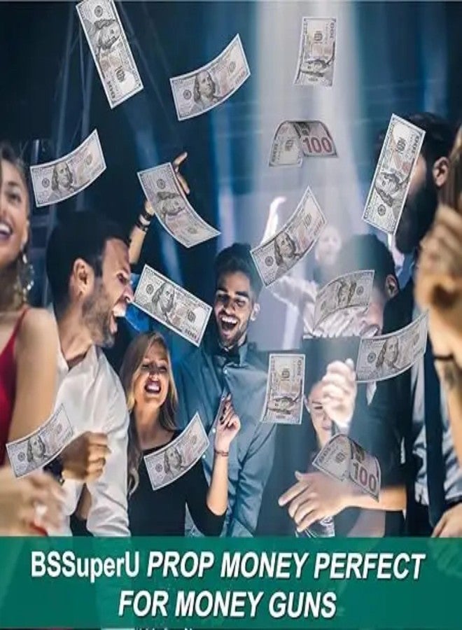 Mallexo Dollar Money Prank Toys for Kids 100Pcs Coupons Dummy Doller Currency Notes for Boy | Girl Learning & Education Baby Money Toys Multicolor Nakli pese or Playing Fake Money Notes Birthday Gift - Image 2