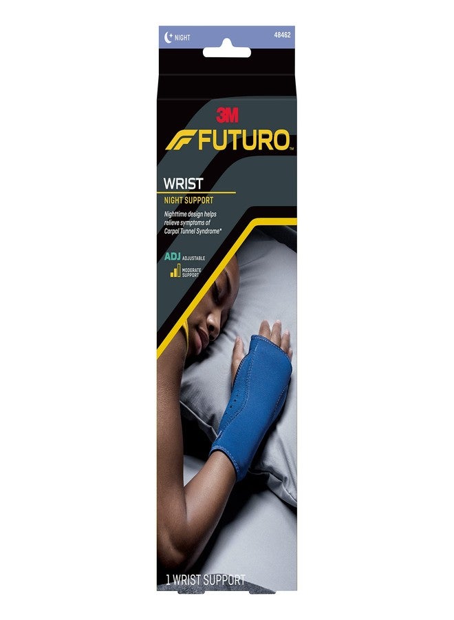 Futuro 48462 Adjustable Night Wrist Sleep Support, Navy, One Size - Image 1