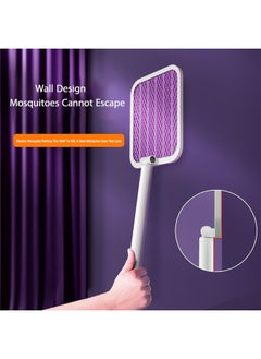 OASIS DESERT Retractable Folding Electric Mosquito Swatter Home Mosquito Swatter Rechargeable Mosquito Swatter Automatic Mosquito Swatter Nightlight  - Image 5