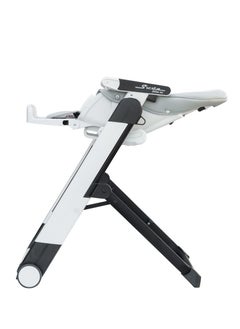 Peg Perego Siesta Follow Me Multifunctional Compact Highchair For Kids, Suitable From 0 Months To 3 Years (Upto 15 Kg) - Ice  - Image 5