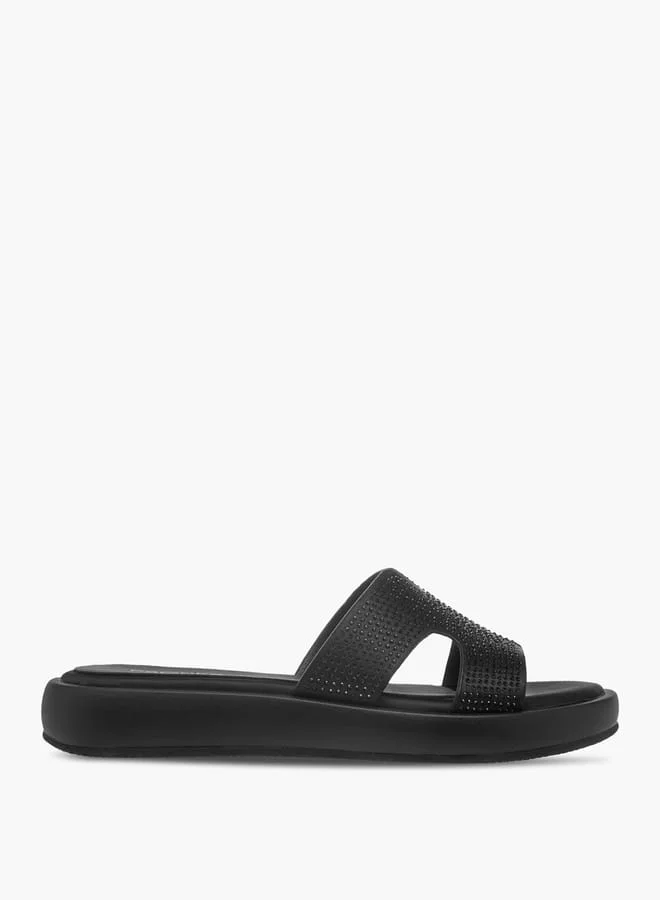 Paprika Women Embellished Slip-On Sandals
