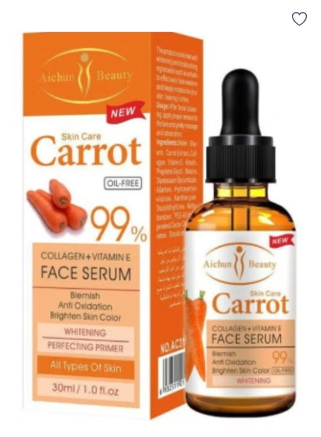 Aichun beauty Carrot Collagen Plus Vitamin-E Face Serum