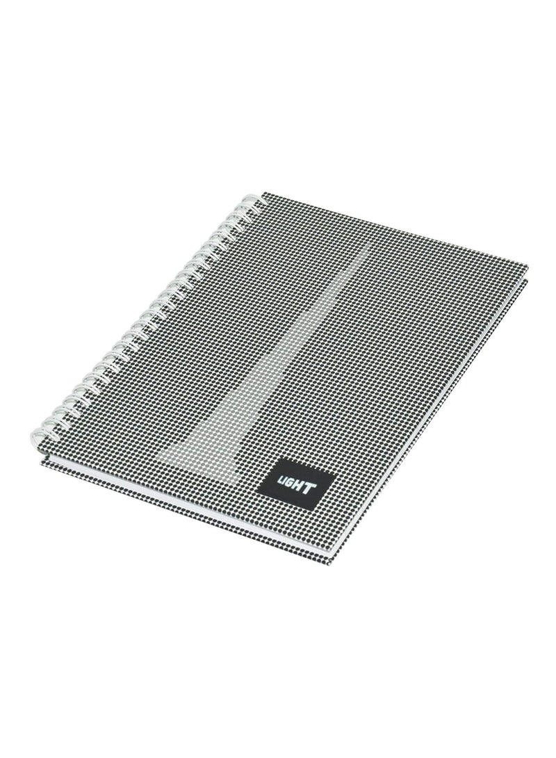 FIS دفتر ملاحظات خفيف الوزن، غلاف صلب، سطر واحد، A5، 100 ورقة، 5 قطع - LINBSA51706 - Image 2