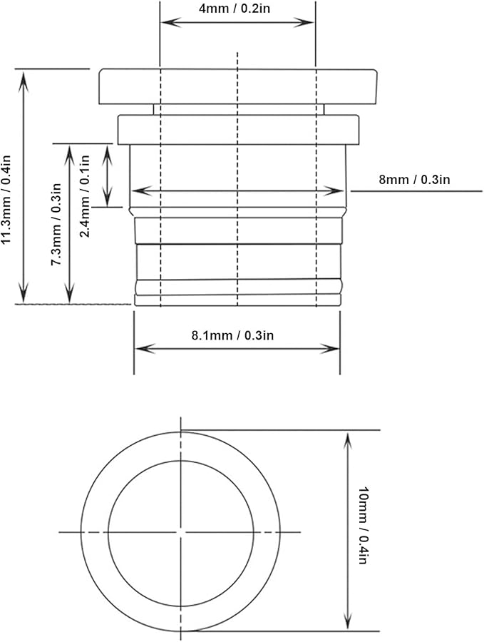 رأس هوائي يدوي صمام هوائي موصل خيوط لطابعة ثلاثية الأبعاد بثق 10 قطع مجموعة - Image 3