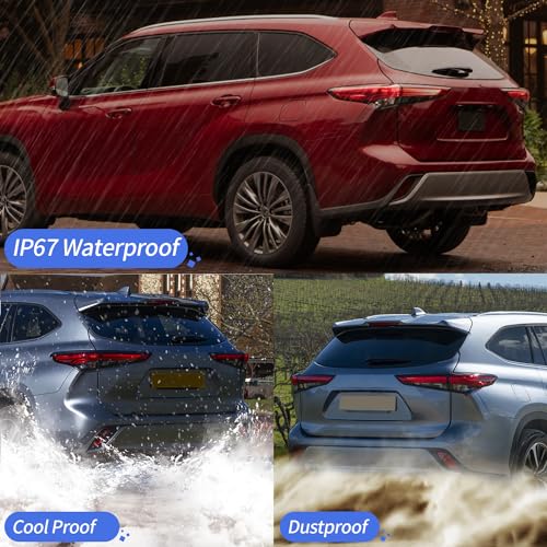 LEAVAN Outer Tail Light Assembly Fit for 2020 2021 2022 Toyota Highlander, LED Rear Left Lamp Brake Taillight Driver Side 815600E230 TO2804156 - Image 4