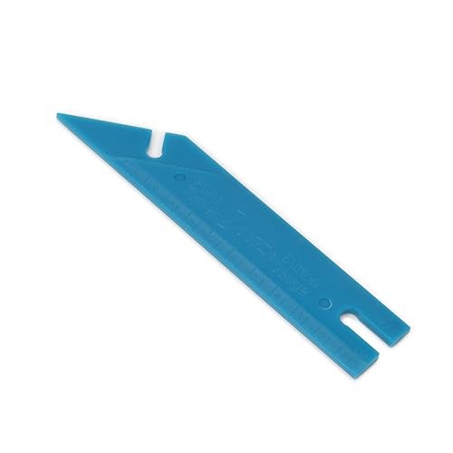 Dritz 5-1/2" Button Gauge & Point Turner, 1 Count Guage & Turner, Blue, 7.75 x 2.88 x 0.5 - Image 3