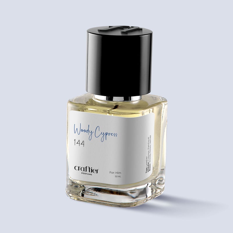 Craftier Perfume WOODY CYPRESS - Inspired of-GUILTY ABSOLUTE, Eau De Parfum for Men - 50ml, Long Lasting Woody Fragrance Upto 36 Hrs, Travel Size Men's Perfume - Image 1
