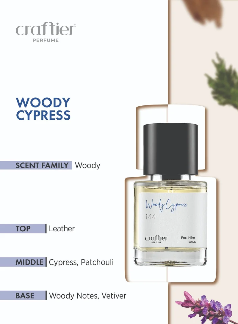 Craftier Perfume Inspired-Guilty Absolute WOODY CYPRESS - Inspired of-GUILTY ABSOLUTE, Eau De Parfum for Men - 50ml, Long Lasting Woody Fragrance Upto 36 Hrs, Travel Size Men's Perfume for Men | Best Price UAE