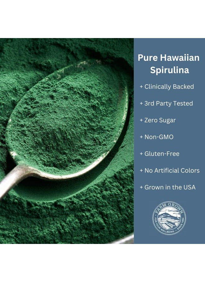 Nutrex Hawaii - Hawaii, Pure Hawaiian Spirulina Powder, Vegan, Supports Immune System, Heart, Cells and Energy, 5 Ounce - Image 1