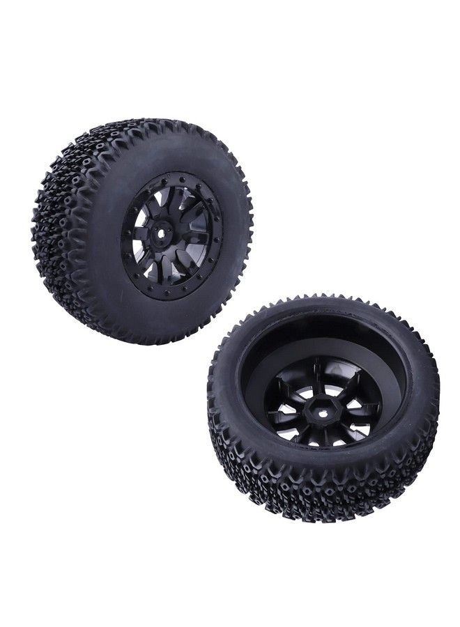 Hobbypark Pre Glued Rc Tires And Wheels 12Mm Hex For 1/10 Scale Rc Short Course Truck Traxxas Slash 4X4 2Wd Redcat Blackout Xte Sc Tr10 Losi 22S Sct 4Pcs (Style C) - Image 4