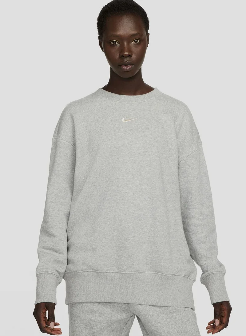 Nike Oversized Round Neck Sweatshirt