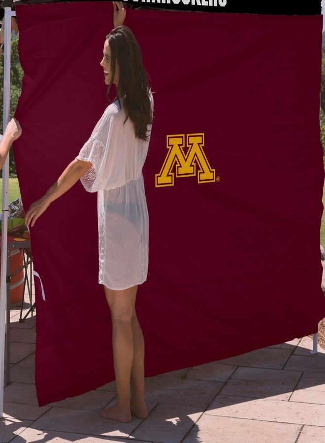 Logo Brands NCAA Minnesota Golden Gophers 9 x 9 Side Panel - Officially Licensed Portable Shelter Panel for Tailgating, Outdoor Events, and Sports Fans, Team Color- Easy Attachment to Frame - Image 2