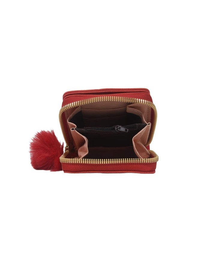 Wallet for Women & Girls (RED) - Image 4