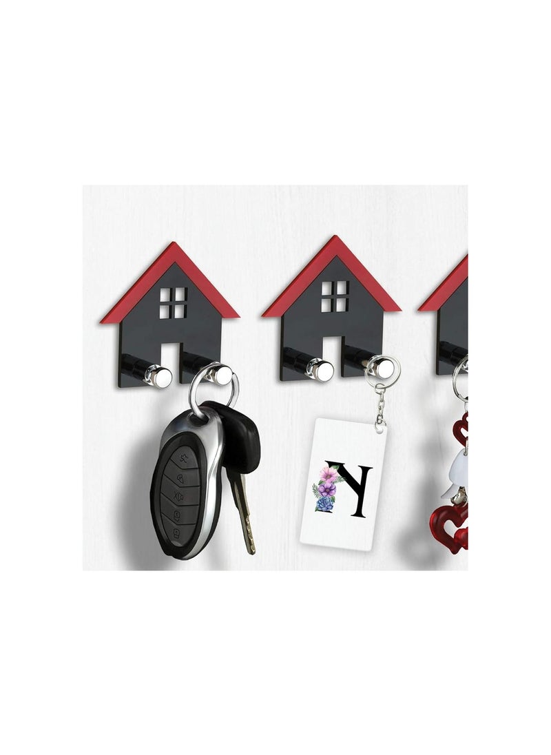 PRINTSHOP4ME Acrylic Alphabet A-Z Initial Letter Keychain for Women Bag Charms Purse Charms For Handbags Pendant Key Ring for Purse Handbags Women Girl Key Ring for Backpack  - Image 3