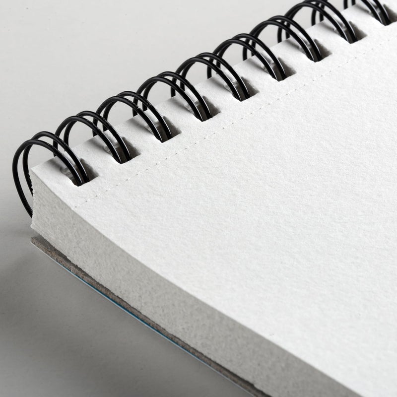 CANSON XL Watercolour 300gsm A5 Paper, Cold Pressed, Spiral Pad Short Side, 30 White Sheets, Ideal for Professional Artists - Image 2