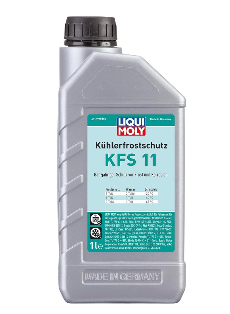 Liqui Moly KFS 2000/11 Radiator Antifreeze Blue - Image 1