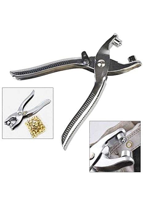 TOPHAVEN TOPHAVEN Grommet Setting Tool Steel Hole Punch Eyelet Setter Kit for Leather Canvas All Fabrics Men and Women Clothes Shoes Belts Bags Crafts  - Image 2