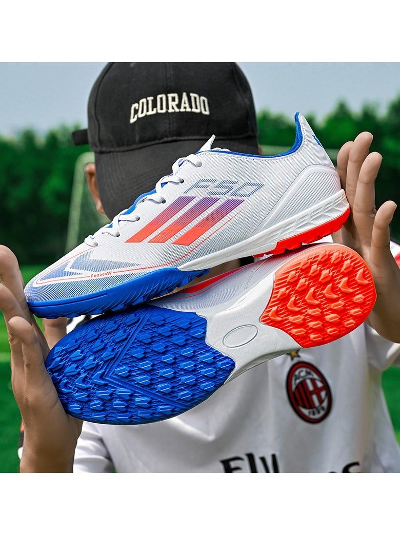 SKT Shiketro Low-Top Football Shoes For Men And Women, Broken Nail Shoes, Long Nails, Non-Slip Adult Grass Professional Training Shoes, Outdoor Breathable Sports Shoes, Track And Field Running Mesh Shoes  - Image 2
