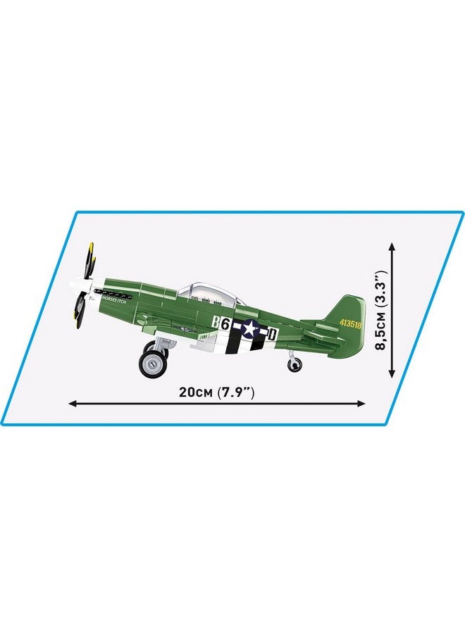 COBI COBI Historical Collection North American P-51D Mustang Aircraft  - Image 4