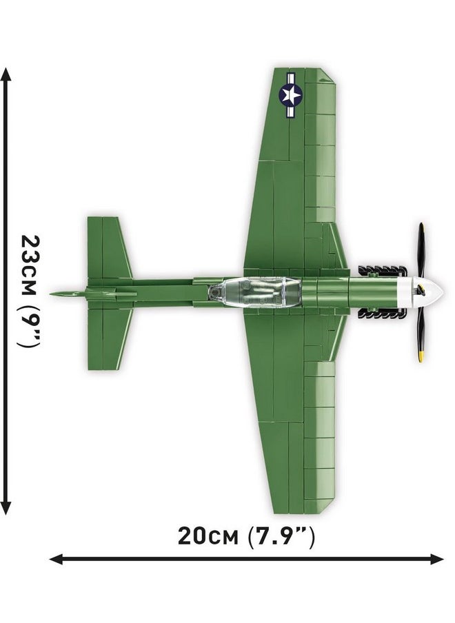 COBI COBI Historical Collection North American P-51D Mustang Aircraft  - Image 3