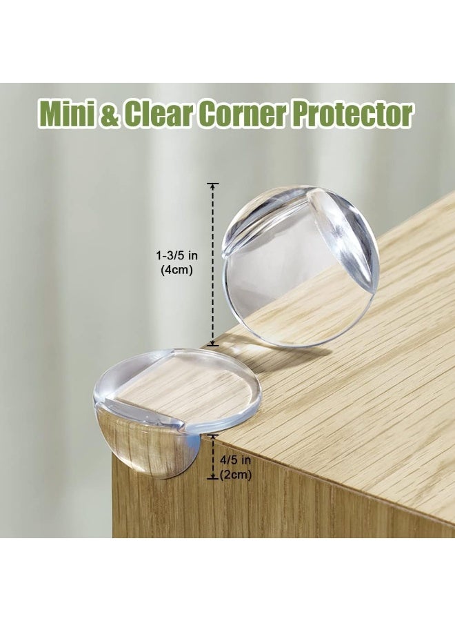 4 Pieces Baby Safety Silicone Protector Table Corner Protection Edge Cover Children Anticollision Edge Child Furniture Corner Guards - Image 2