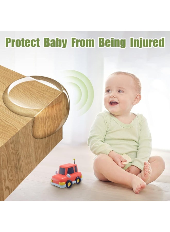 4 Pieces Baby Safety Silicone Protector Table Corner Protection Edge Cover Children Anticollision Edge Child Furniture Corner Guards - Image 3