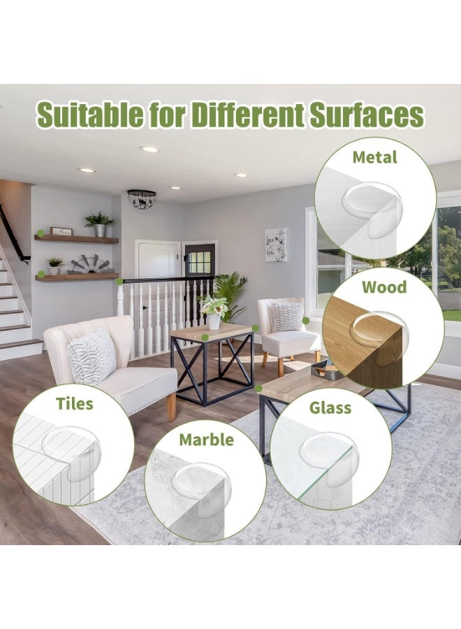 4 Pieces Baby Safety Silicone Protector Table Corner Protection Edge Cover Children Anticollision Edge Child Furniture Corner Guards - Image 5